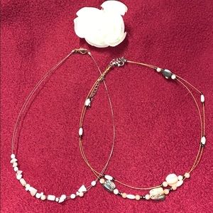 Bundle of 2 Beaded Necklaces